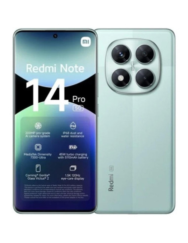 Movil xiaomi redmi note 14 pro 5g 8 - 256gb verde