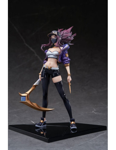Figura league of legends akali pvc 1 - 7 k - da 25 cm