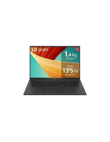 Portatil lg gram 17z90r - e i7 - 1360p 17pulgadas 32gb - ssd512gb - rtx3050 - wifi - bt - w11