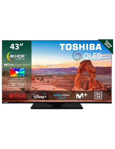Tv toshiba 43 pulgadas qled 43qv3463dg smart tv