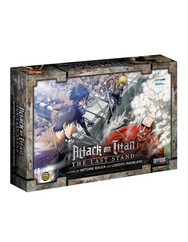 Juego de mesa attack on titan the last stand edad recomendada 14 años (ingles)