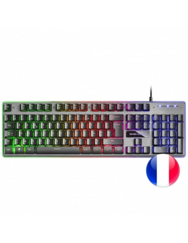 Teclado mars gaming mk220 rgb mecanico frances