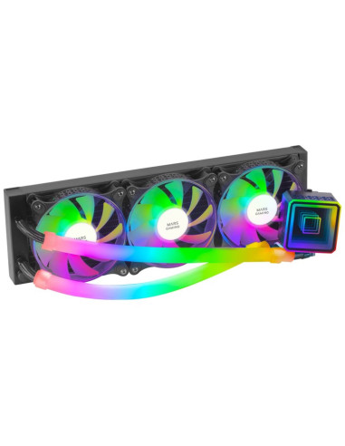 Kit de refrigeracion mars gaming ml - ultra360 negro 650w 3 x 120mm rgb