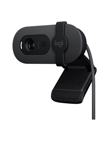 Webcam logitech brio 100 grafito full hd -  usb