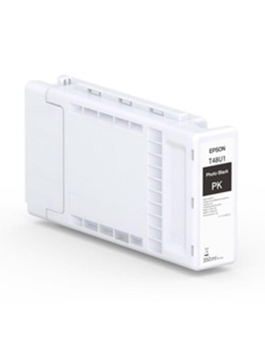 Cartucho tinta epson t48u1 ultrachrome pro 6 photo black 350ml