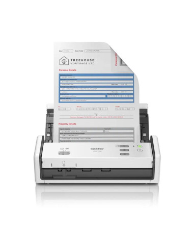Escaner sobremesa brother ads1300 -  30ppm -  duplex automatico -  usb 2.0 -  usb tipo c -  adf 20 hojas