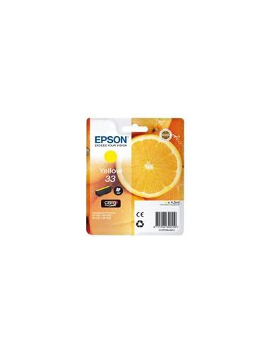 Cartucho tinta epson t334440 amarillo xp530*xp630 - xp635 - xp830 -  naranja