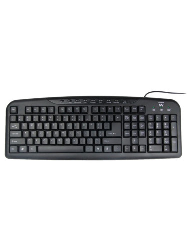 Teclado usb multimedia ewent ew3125