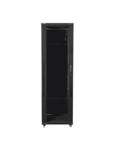 Armario lanberg rack 19 pulgadas 42u 600x600 flat pack black negro