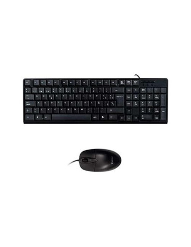Kit teclado + mouse raton unykach oem 50535 usb negro