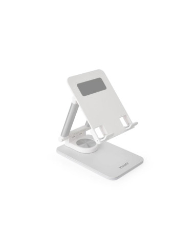 Soporte tooq plegable para tablet hasta 12.9 pulgadas blanco