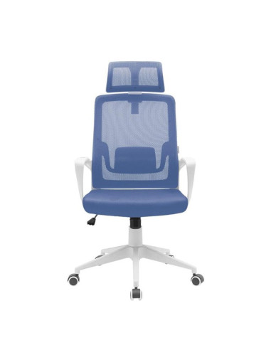Silla ergonomica mars gaming mgc - ergolite azul - blanco