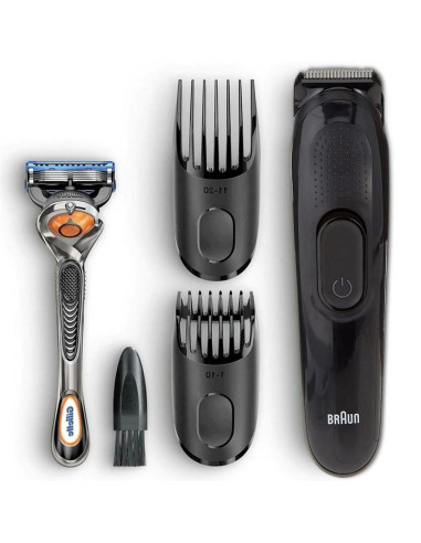 Barbero cortapelos braun sk3300 + gillette fusion