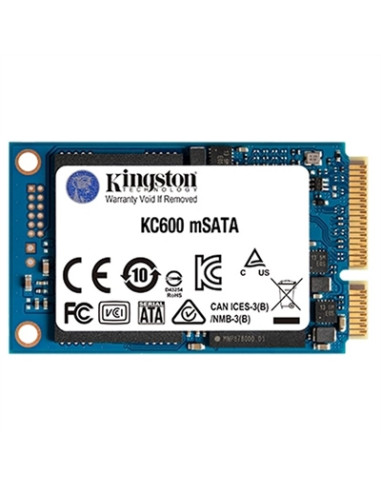 Disco duro interno solido ssd kingston 512gb msata