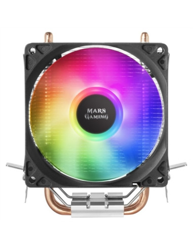 Ventilador disipador cpu mars gaming mcpuargb rgb negro