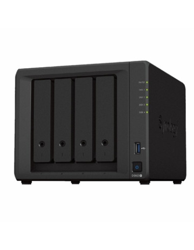 Servidor nas synology disk station ds923+ 4gb 4 bahias raid gigabit ethernet