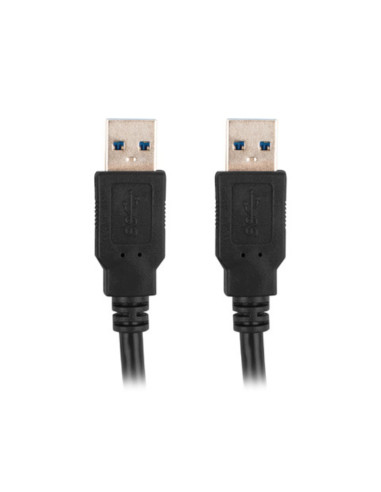 Cable usb 3.0 lanberg 1m -  macho - macho -  negro