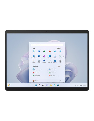 Portatil tablet microsoft surface pro 9 qim - 00005 platino i7 - 1265u -  16gb -  ssd 256gb -  13 pulgadas -  w11p