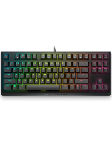 Teclado dell alienware gaming aw420k usb ingles