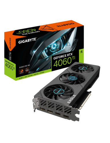 Tarjeta grafica gigabyte rtx 4060 ti eagel oc  8gb