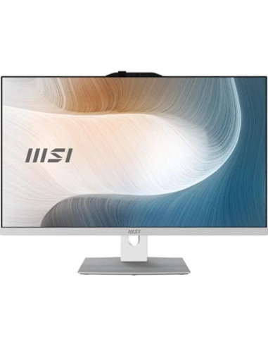 Ordenador all in one aio msi am242p - 897es i5 - 1235u 16gb ssd 512gb freedos 24pulgadas blanco