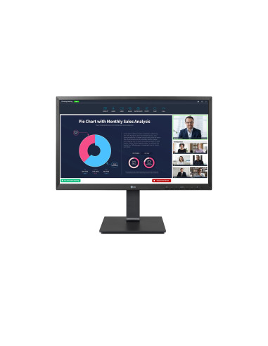 Monitor led ips lg 24bp750c 23.8 pulgadas fhd 5ms hdmi displayport usb - c altavoces reg. altura cam