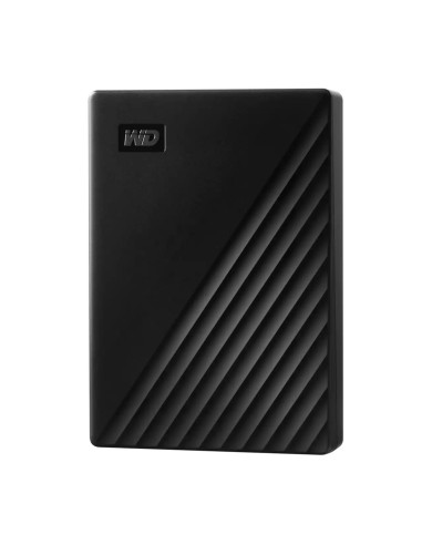 Disco duro externo hdd wd western digital 5tb my passport usb 3.2 negro