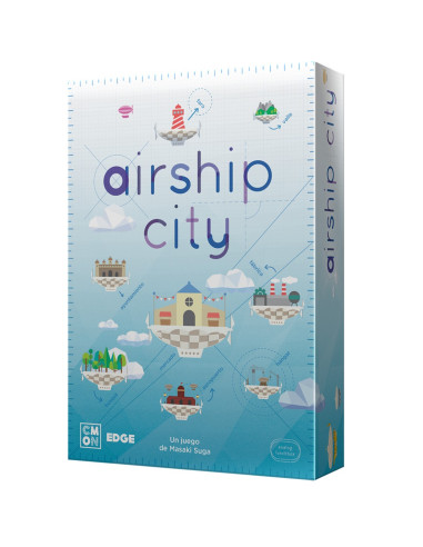 Juego de mesa airship city pegi 14