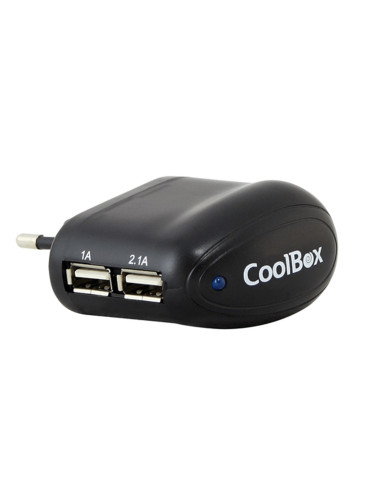 Cargador coolbox de pared 5v 2xusb