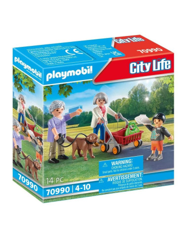 Playmobil abuelos y nieto