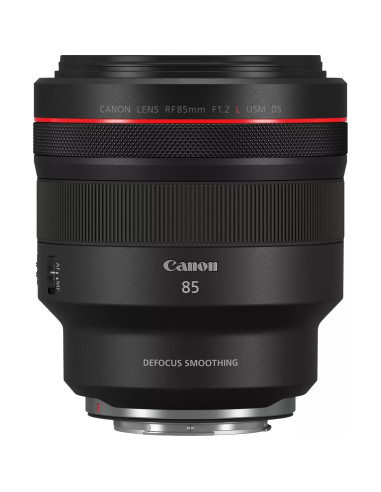 Objetivo canon rf 85mm f:1.2l usm ds
