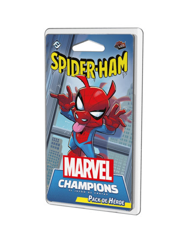 Juego de mesa marvel champions spider - ham pegi 14