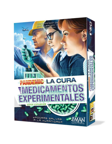 Juego de mesa pandemic la cura expansion medicamentos experimentales pegi 8