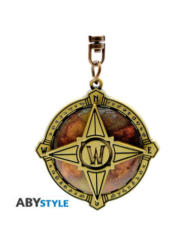 Llavero abystyle world of warcraft brujula de azeroth