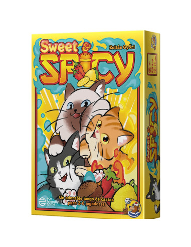 Juego de mesa sweet and spicy 110 cartas pegi 8