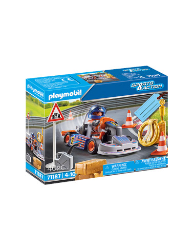 Playmobil sports & action kart de carreras