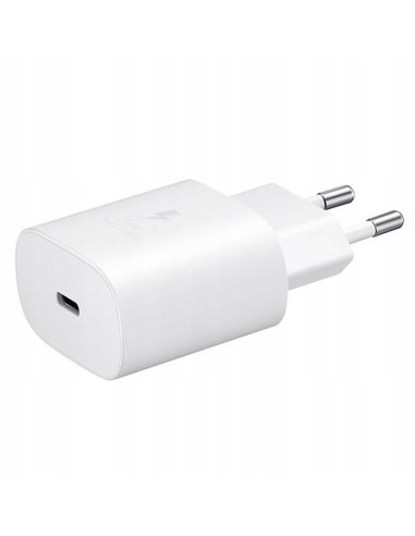 Cargador samsung ep - ta800nwe usb tipo c blanco 25w bulk