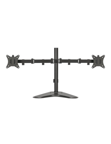 Soporte mesa monitor doble fonestar vesa hasta 32 pulgadas 100x100 max 18kg
