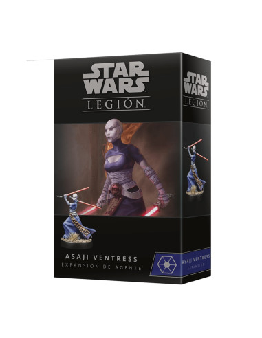 Juego de mesa star wars legion asajj ventress edad recomendada 14 años