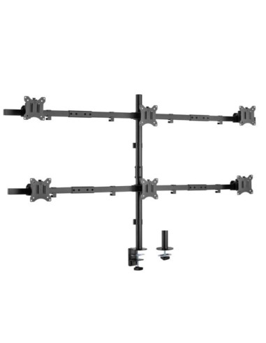 Soporte mesa equip vesa hasta 32 pulgadas 100x100 max 7kg 6 pantallas