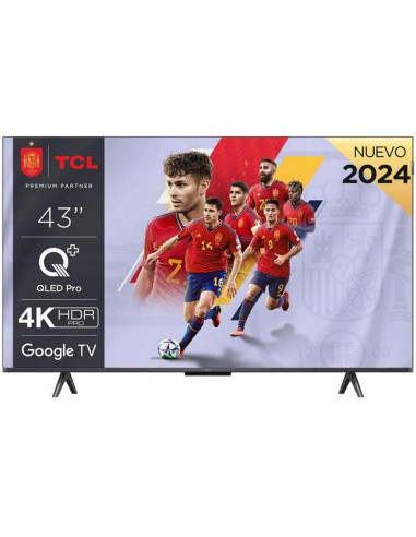 Tv tcl 43 pulgadas qled 4k uhd -  43c655 -  google tv