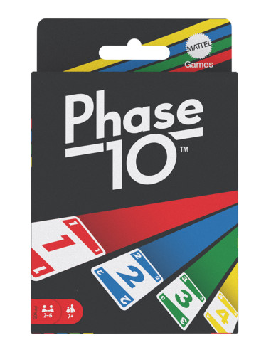 Juego de cartas mattel phase 10