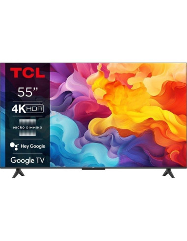 Tv tcl 55 pulgadas led 4k uhd -  55p61b -  google tv