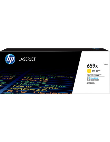 Toner hp 659x w2012x amarillo alta capacidad