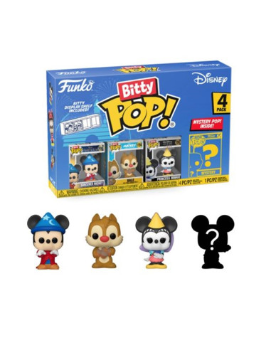 Bitty pop funko disney sorcerer mickey 4pk