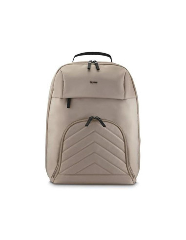 Mochila hama premium lightweight para portatil 16.2 pulgadas beige