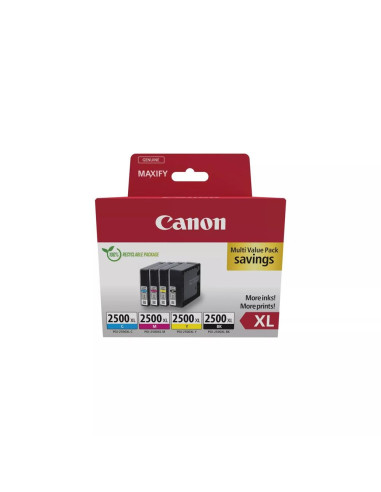 Multipack canon pgi - 2500xl bk -  c -  m -  y