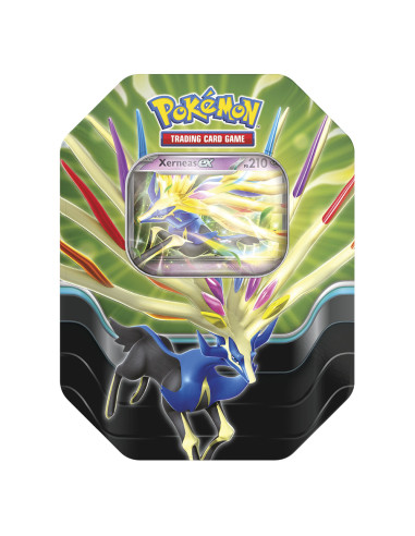 Juego de cartas pokemon tcg evoluciones prismáticas spring ex tin español 1 unidad aleatoria