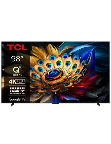 Tv tcl 98 pulgadas qled  4k uhd - 98c655 - smart tv