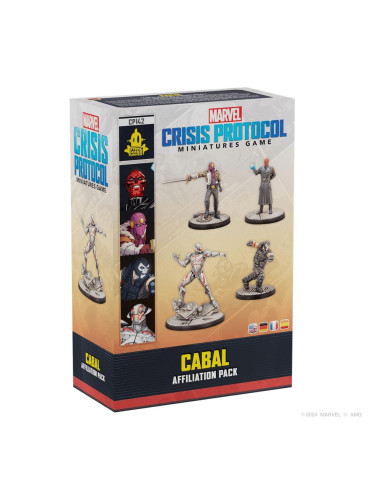 Juego de mesa marvel crisis protocol cabal affiliation pack edad recomendada 14 años